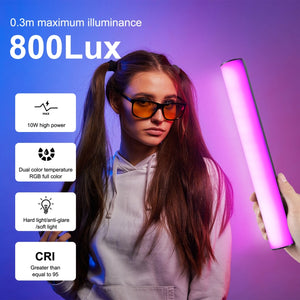 Tragbares magnetisches RGB-LED-Fülllicht von PULUZ – Mehrfarbige Effekte und einstellbare Helligkeit