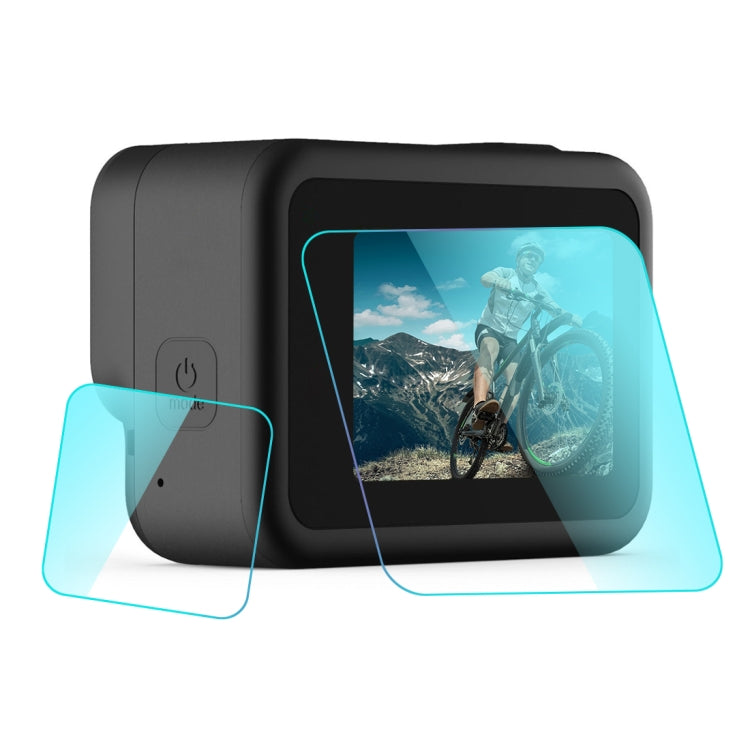 PULUZ für GoPro HERO8, schwarze Linse + LCD-Display, gehärtete Glasfolie...