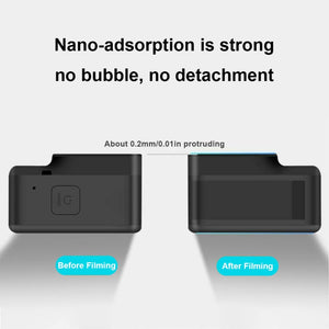 PULUZ für GoPro HERO8, schwarze Linse + LCD-Display, gehärtete Glasfolie...