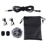 Microphone d'enregistrement à condensateur filaire 1,5 m Jack 3,5 mm...