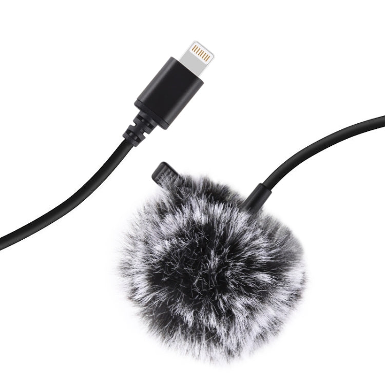 Microfono per registrazione a condensatore cablato Jack Lavalier da 1,5 m a 8...