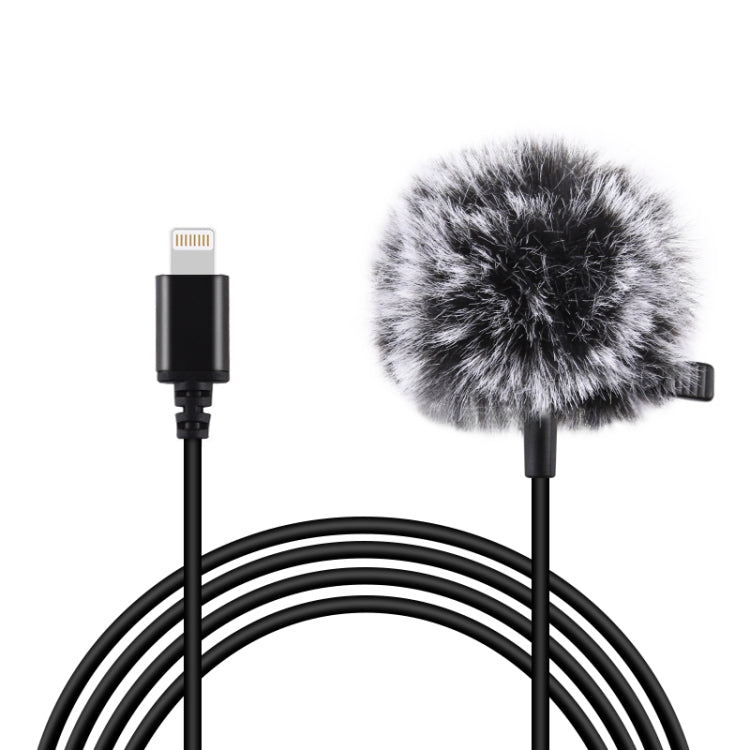 Microfono per registrazione a condensatore cablato Jack Lavalier da 1,5 m a 8...