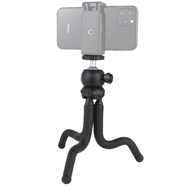 PULUZ Mini Octopus Supporto treppiede flessibile con testa a sfera per fotoca...