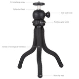 PULUZ Mini Octopus Supporto treppiede flessibile con testa a sfera per fotoca...