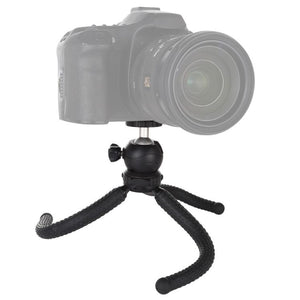 PULUZ Mini Octopus Supporto treppiede flessibile con testa a sfera per fotoca...