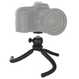 PULUZ Mini Octopus Supporto treppiede flessibile con testa a sfera per fotoca...