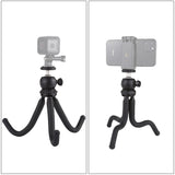PULUZ Mini Octopus Supporto treppiede flessibile con testa a sfera per fotoca...