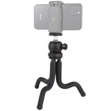 PULUZ Mini Octopus Supporto treppiede flessibile con testa a sfera per fotoca...