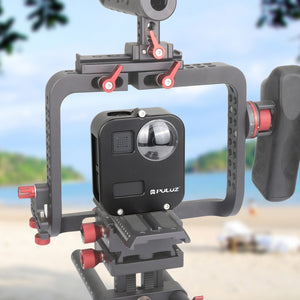 PULUZ CNC-Schutzgehäuse aus Aluminiumlegierung für GoPro Ma...