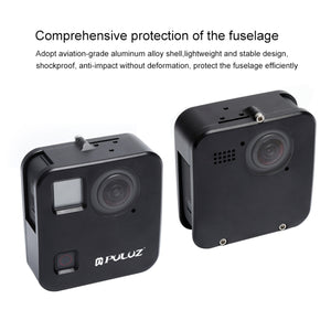 PULUZ für GoPro Fusion Shell-Gehäuse, schützender Käfig aus Aluminiumlegierung, C...