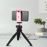 PULUZ Selfie Sticks Morsetto per telefono con montaggio su treppiede con fori...