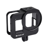 Custodia PULUZ Gabbia protettiva in lega di alluminio CNC con lente UV da 52 ...