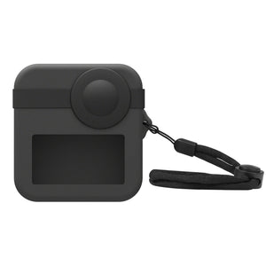 Étui PULUZ pour GoPro Max avec double capuchon d'objectif + étui de protection...