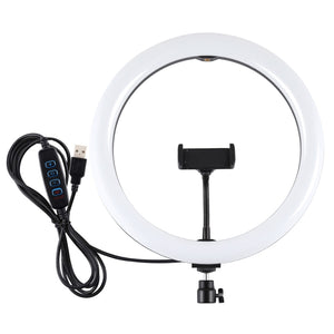 PULUZ 11,8 pouces 30 cm USB 3 modes Dimmable Double température de couleur...