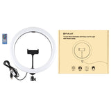 PULUZ 11,8 pouces 30 cm RGB LED Dimmable Double Température de Couleur LED Cu...