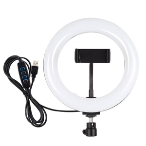 PULUZ 7,9 pouces 20 cm USB 3 modes Dimmable Double température de couleur ...