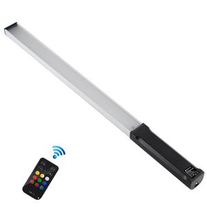 PULUZ RGB Bunter Foto-LED-Stick Tragbares LED-Fülllicht mit Temperatur...