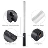 PULUZ RGB Bunter Foto-LED-Stick Tragbares LED-Fülllicht mit Temperatur...