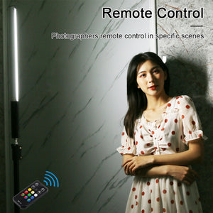 PULUZ RGB Bunter Foto-LED-Stick Tragbares LED-Fülllicht mit Temperatur...