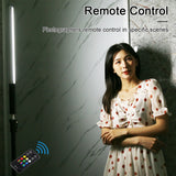 PULUZ RGB Bunter Foto-LED-Stick Tragbares LED-Fülllicht mit Temperatur...