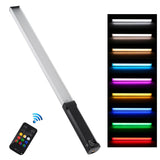 PULUZ RGB Bunter Foto-LED-Stick Tragbares LED-Fülllicht mit Temperatur...
