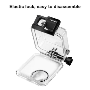 PULUZ Custodia subacquea impermeabile da 45 m per GoPro MAX, con fibbia di mo...