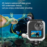 PULUZ Custodia subacquea impermeabile da 45 m per GoPro MAX, con fibbia di mo...