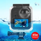 PULUZ 45 m wasserdichtes Unterwassergehäuse für GoPro MAX mit Befestigungsschnalle...
