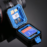 PULUZ 11-in-1-Speicherkartenhülle für 3SIM + 2XQD + 2CF + 2... Karten
