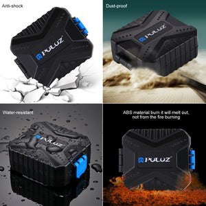 PULUZ 11-in-1-Speicherkartenhülle für 3SIM + 2XQD + 2CF + 2... Karten