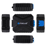PULUZ 11-in-1-Speicherkartenhülle für 3SIM + 2XQD + 2CF + 2... Karten