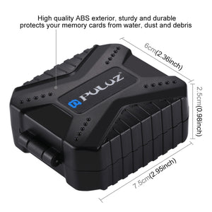 PULUZ 11-in-1-Speicherkartenhülle für 3SIM + 2XQD + 2CF + 2... Karten