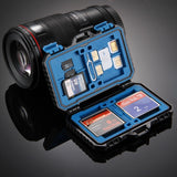 PULUZ 27-in-1-Speicherkartenhülle für 4CF + 8SD + 9TF + 1 PIN-Karte...
