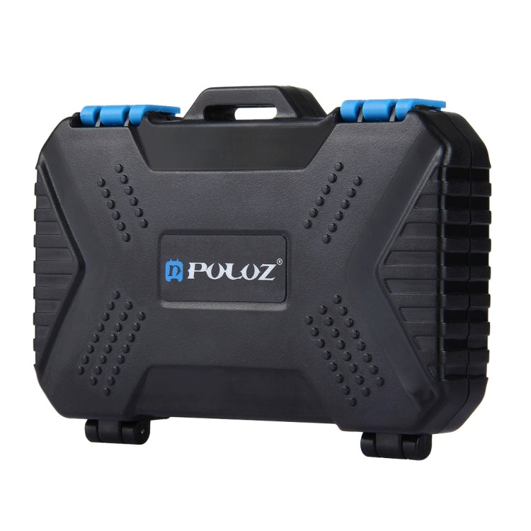 PULUZ 27-in-1-Speicherkartenhülle für 4CF + 8SD + 9TF + 1 PIN-Karte...