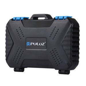 PULUZ 27-in-1-Speicherkartenhülle für 4CF + 8SD + 9TF + 1 PIN-Karte...