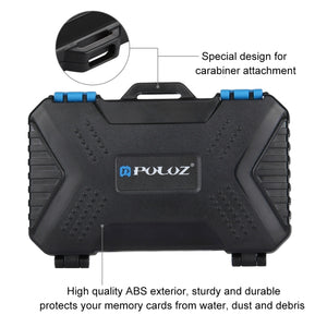 PULUZ 27-in-1-Speicherkartenhülle für 4CF + 8SD + 9TF + 1 PIN-Karte...