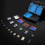 PULUZ Kartenleser + Speicherkartenetui 22 in 1 für 1 SIM-St...