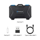 PULUZ Kartenleser + Speicherkartenetui 22 in 1 für 1 SIM-St...