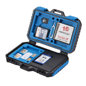 PULUZ Kartenleser + Speicherkartenetui 22 in 1 für 1 SIM-St...