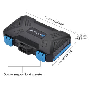 PULUZ Kartenleser + Speicherkartenetui 22 in 1 für 1 SIM-St...