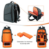 PULUZ Zaino per fotocamera con stabilizzatore PTZ portatile impermeabile anti...
