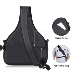 Borsa per fotocamera reflex stile triangolo PULUZ Borsa a tracolla impermeabi...