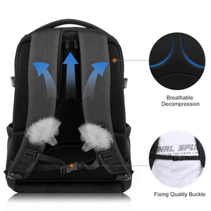 Zaino Professionale PULUZ per Fotocamera DSLR e Stabilizzatore PTZ – Impermeabile, Antiscivolo e Resistente per Viaggi e Sport