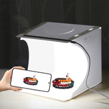PULUZ Kit tenda da studio pieghevole portatile da 550LM per illuminazione fot...