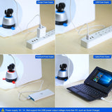 PULUZ Kit tenda da studio pieghevole portatile da 550LM per illuminazione fot...