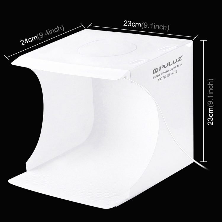 PULUZ Kit tenda da studio pieghevole portatile da 550LM per illuminazione fot...