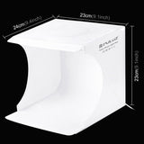 PULUZ Kit tenda da studio pieghevole portatile da 550LM per illuminazione fot...