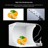 PULUZ Kit tenda da studio pieghevole portatile da 550LM per illuminazione fot...