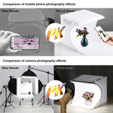 PULUZ Kit tenda da studio pieghevole portatile da 550LM per illuminazione fot...