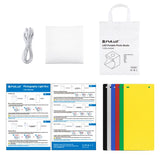 PULUZ 20 cm include 2 pannelli LED pieghevoli portatili 1100LM luce illuminaz...